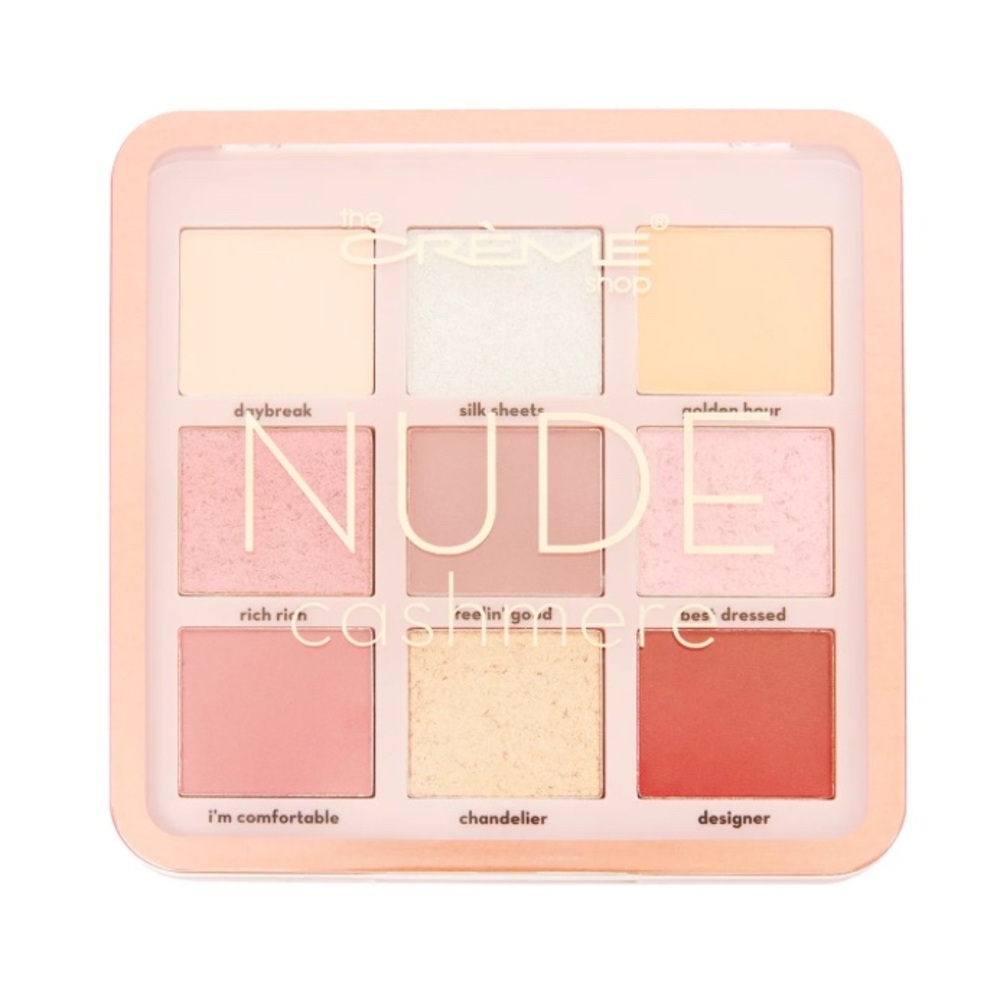The Crème Shop Nude Cashmere Eyeshadow Palette